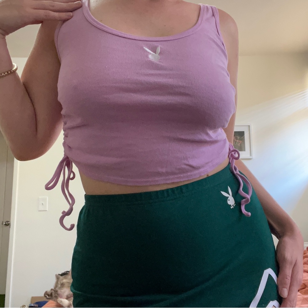 Playboy x Pacsun Scrunchy Tank Top